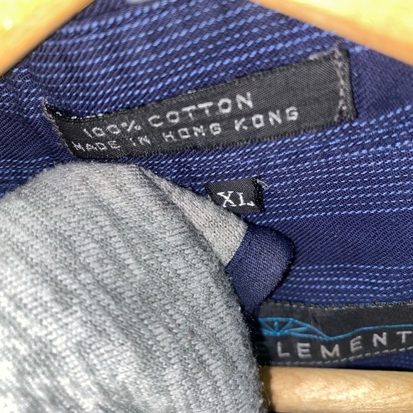 Basic Element Blue flannel - Picture 3 of 3